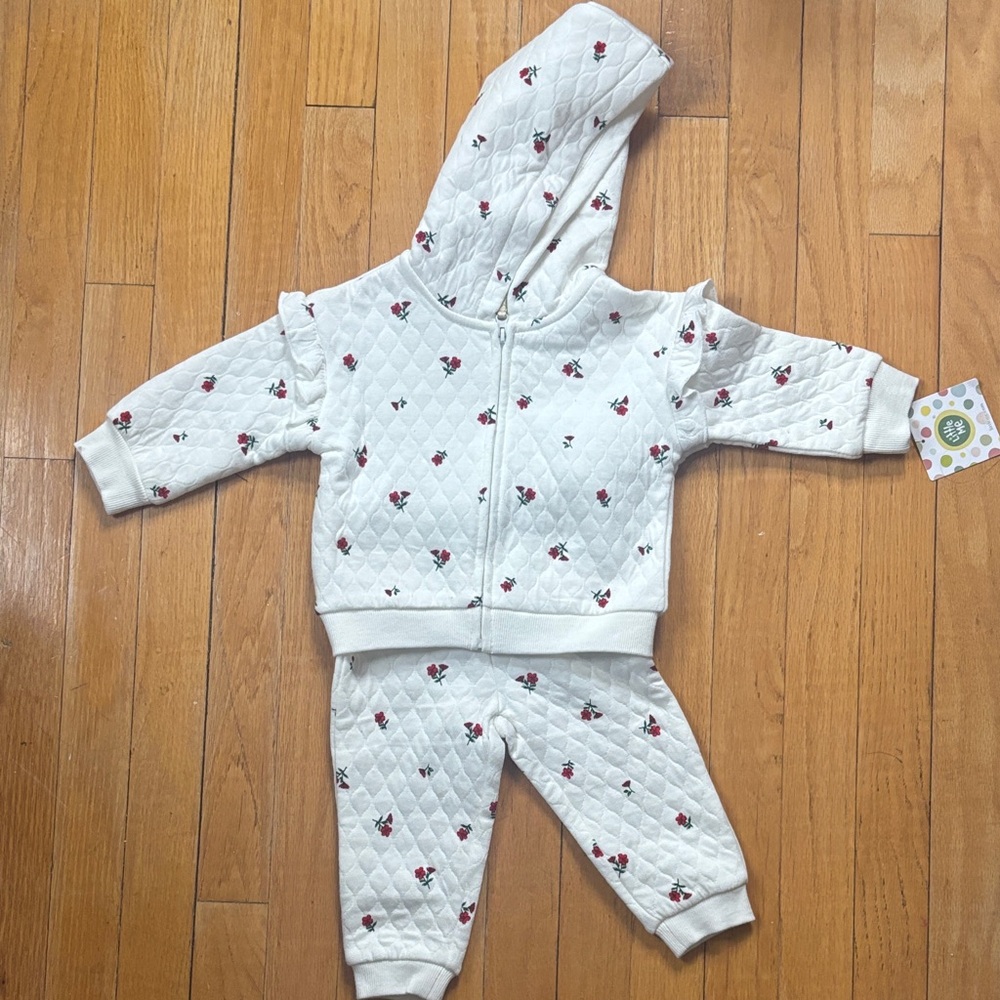 Little Me Matching Set NWT 12m